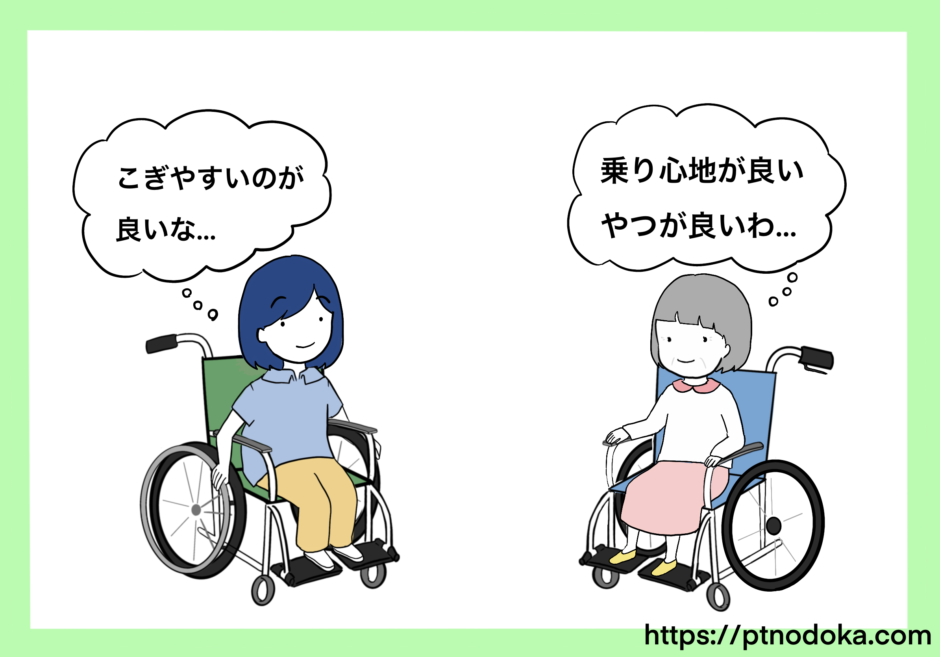車椅子の選び方